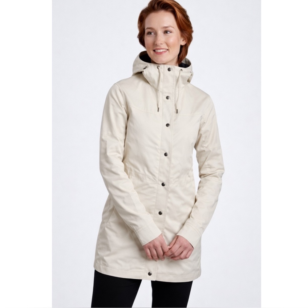 KUHL | Celeste Trench Coat in Ivory, Size Medium